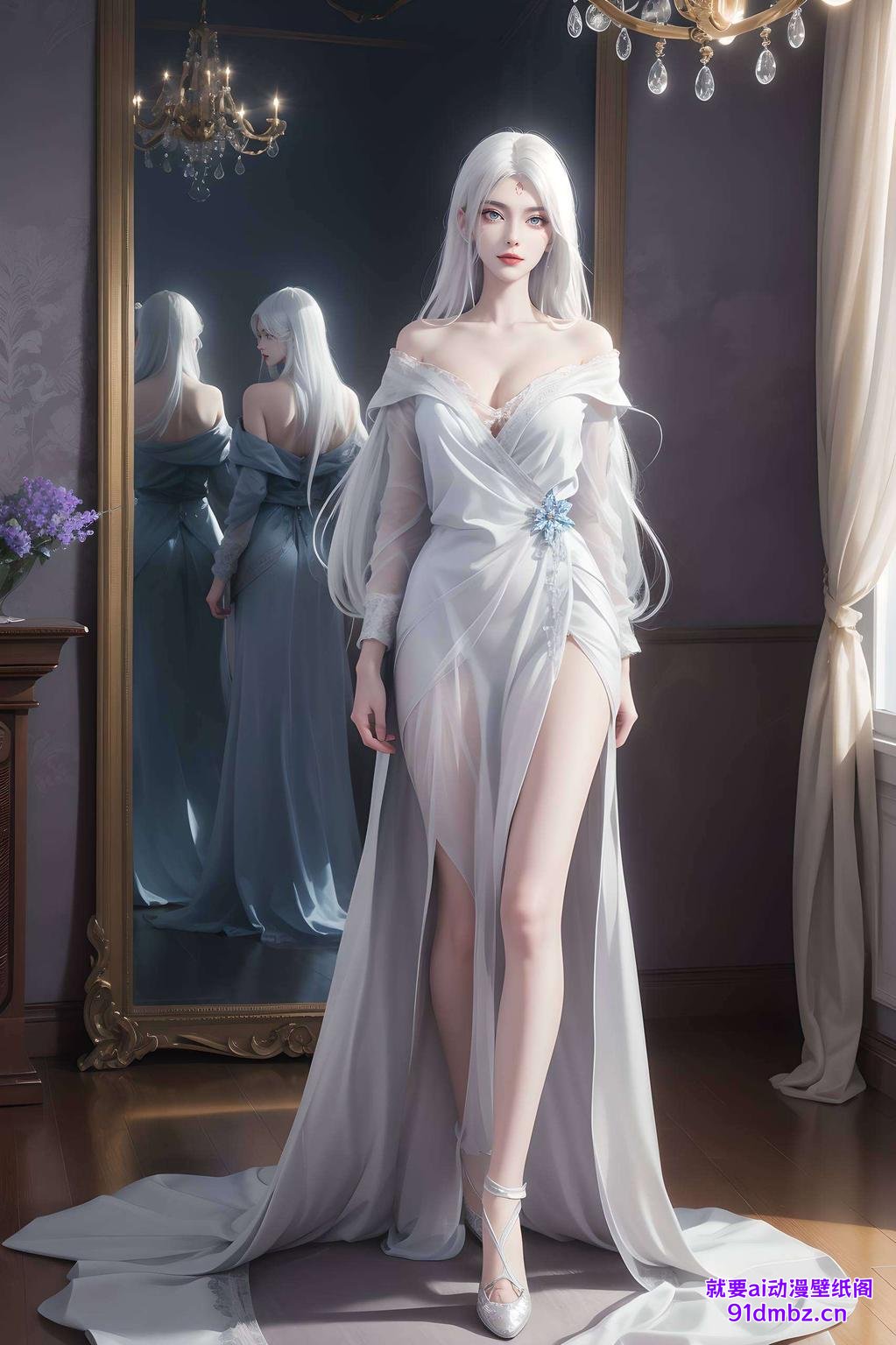 细腻笔触展现独特魅力快来收藏这组超可爱小白新形象壁纸吧！