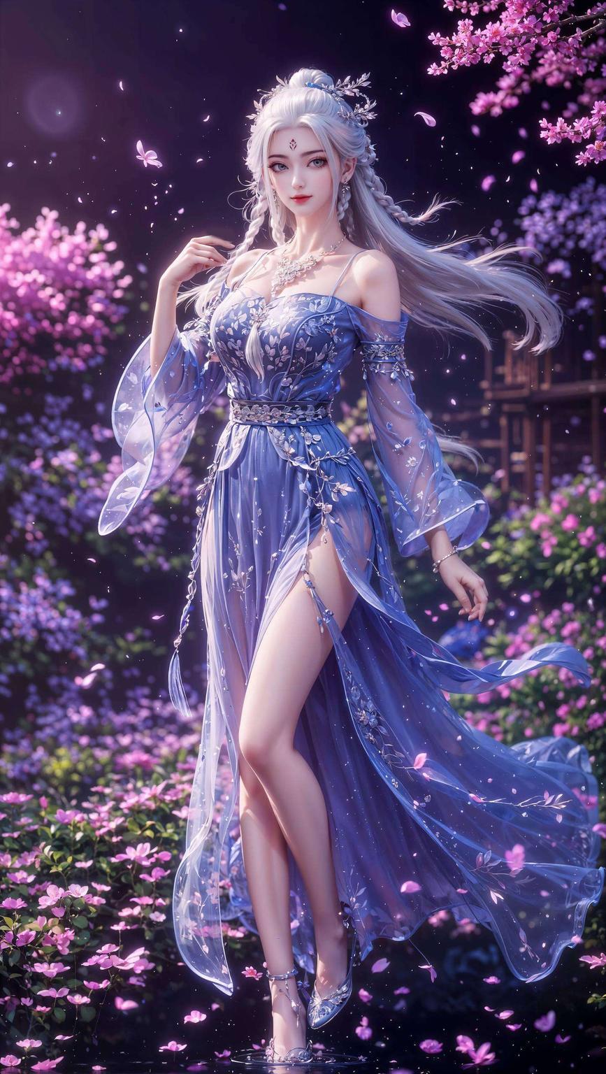 高清壁纸小白仙姿