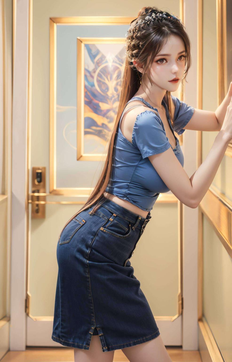 尽享视觉盛宴！小舞大头来啦！这款AI素材壁纸