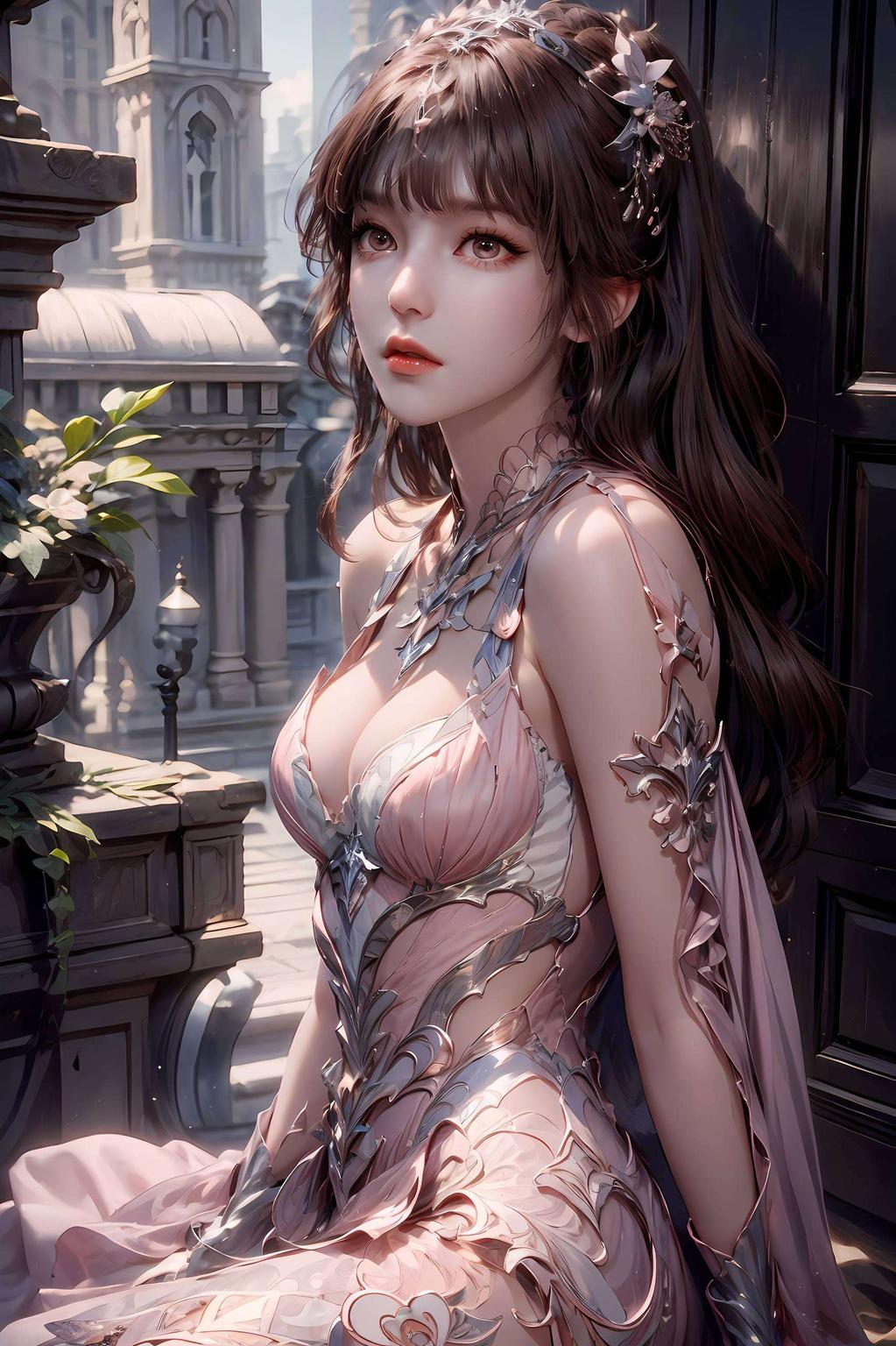 美得不像小舞唯美画风