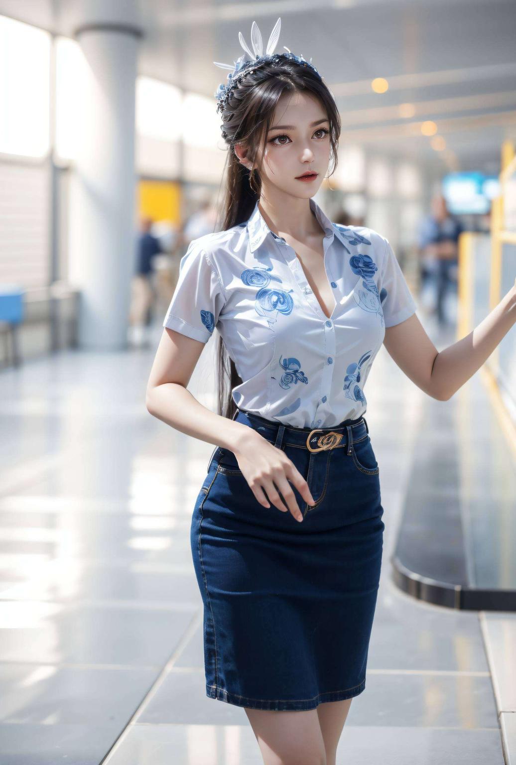 唯美清新小舞翩翩起舞