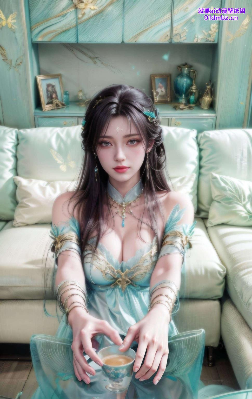 让你的iPad瞬间焕发青春活力！萧薰儿正脸壁纸