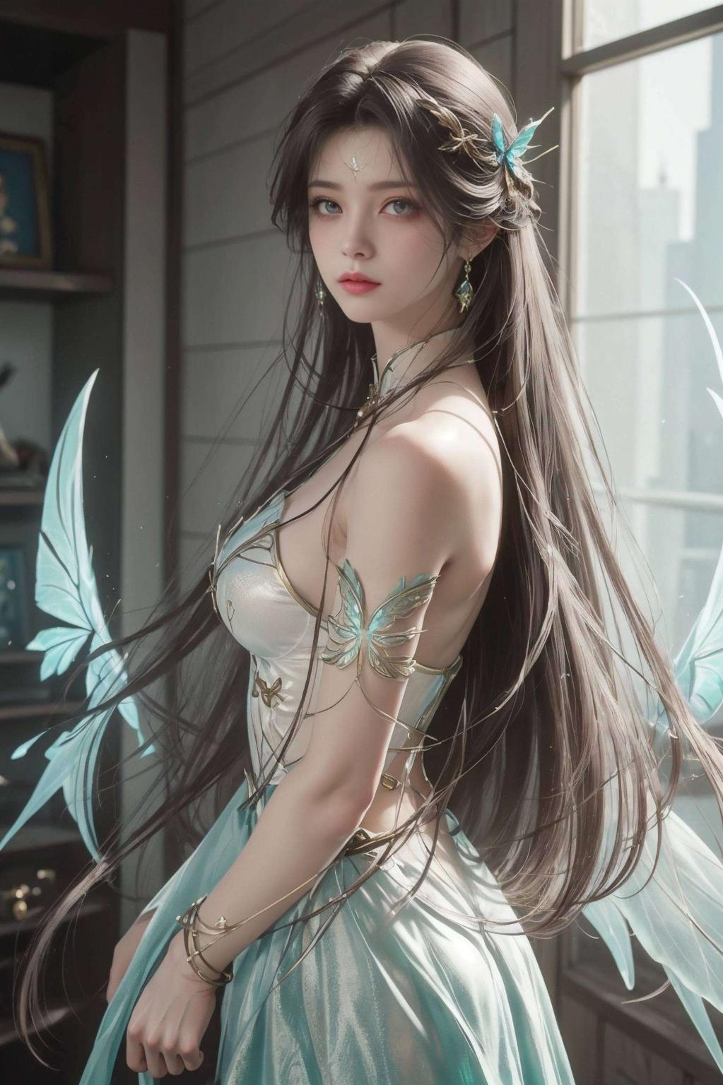 仿佛能闻到薰儿的淡淡花香人物生动