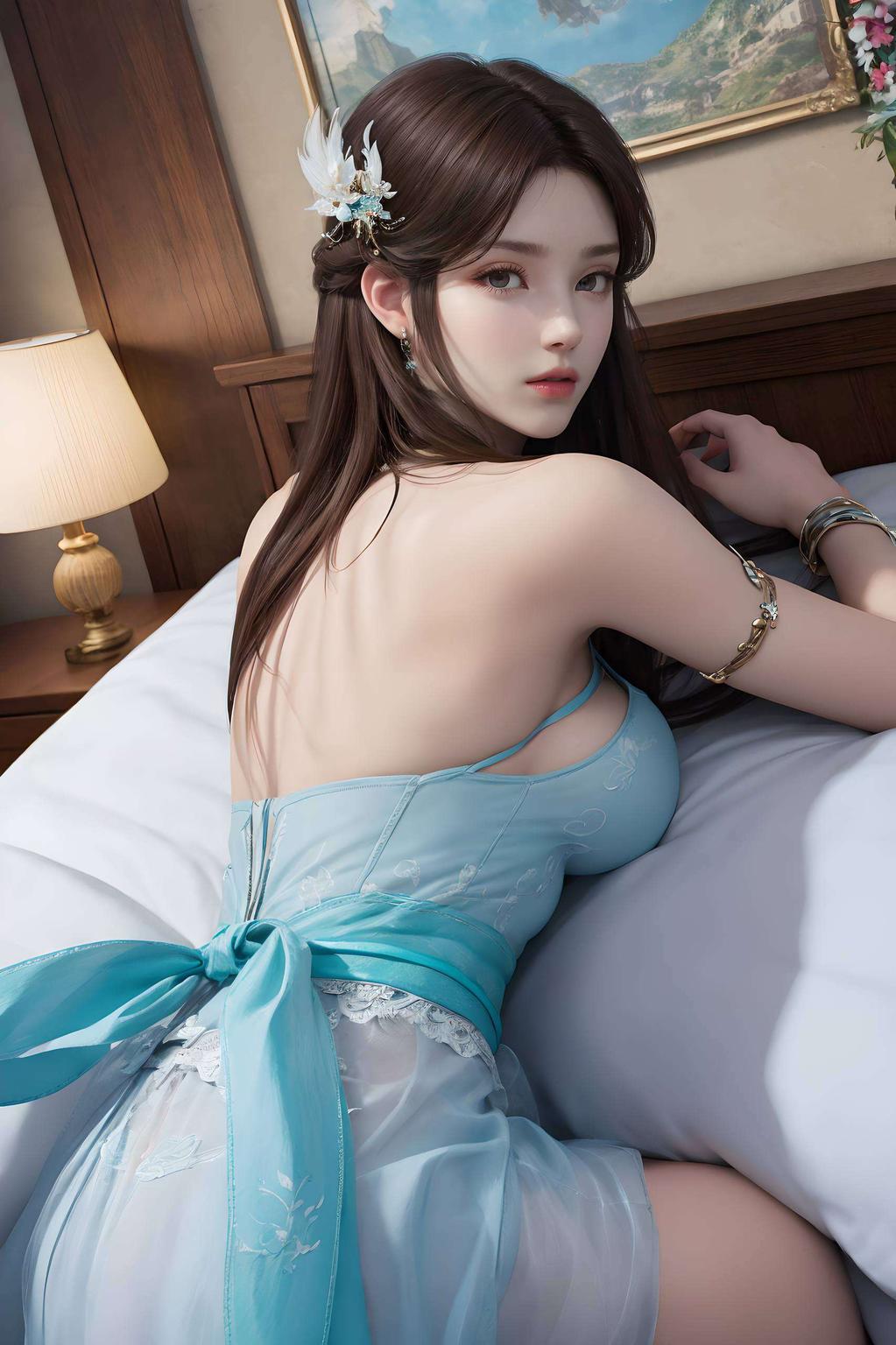 简洁的线条勾勒出萧薰儿的轮廓炸裂效果更添酷炫气息