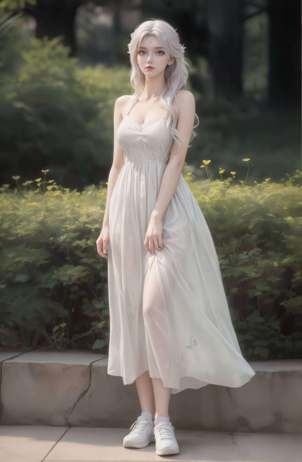 看这小医仙大长腿修长又可爱