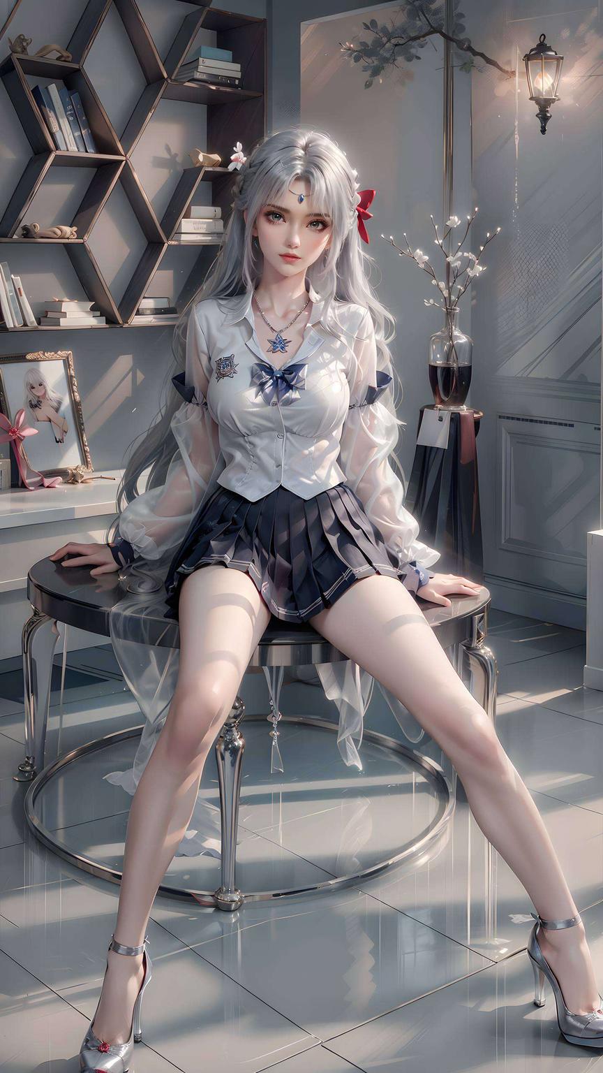 萌化你的手机屏幕！高清画质小医仙咬手指壁纸