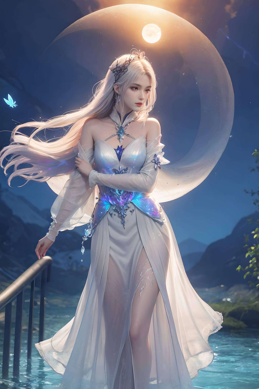 小医仙轻盈地坐在腾飞的龙背上潮图壁纸带来视觉盛宴