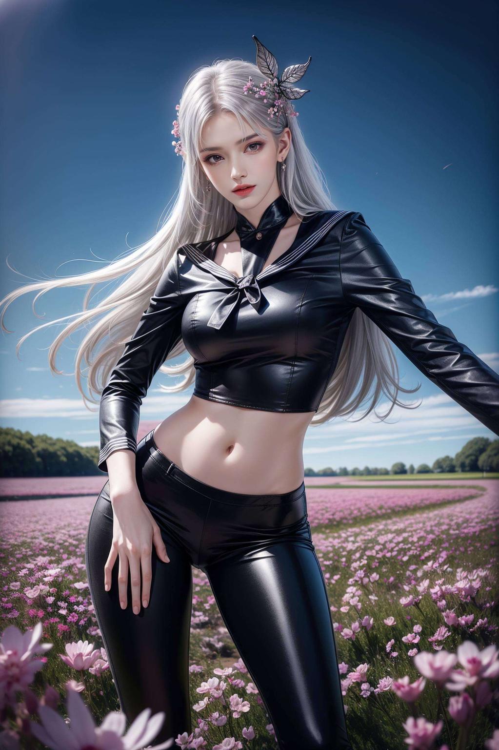 眉眼如画瞬间变酷！