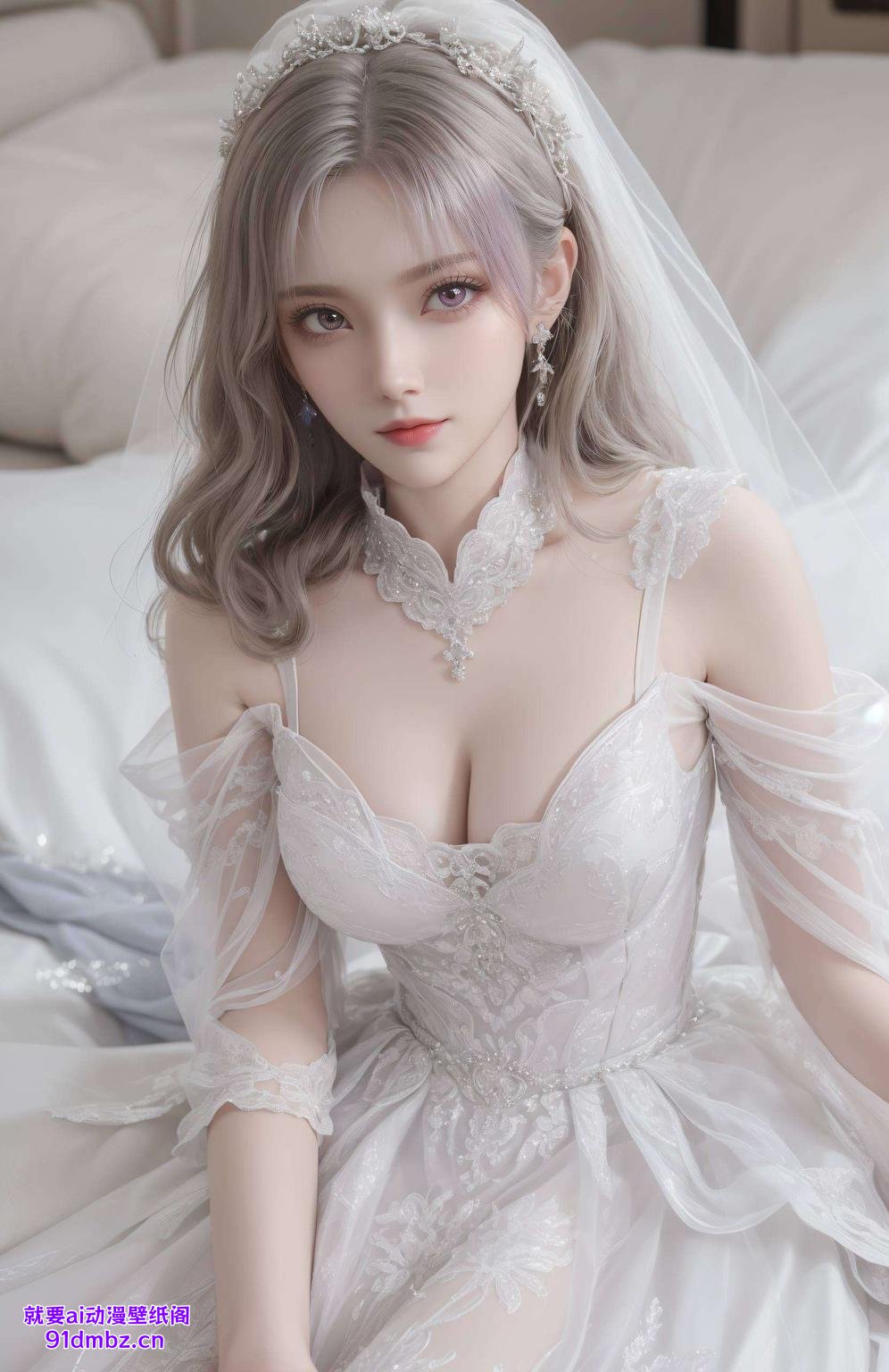 小医仙轻袂飘逸手机锁屏映悲伤