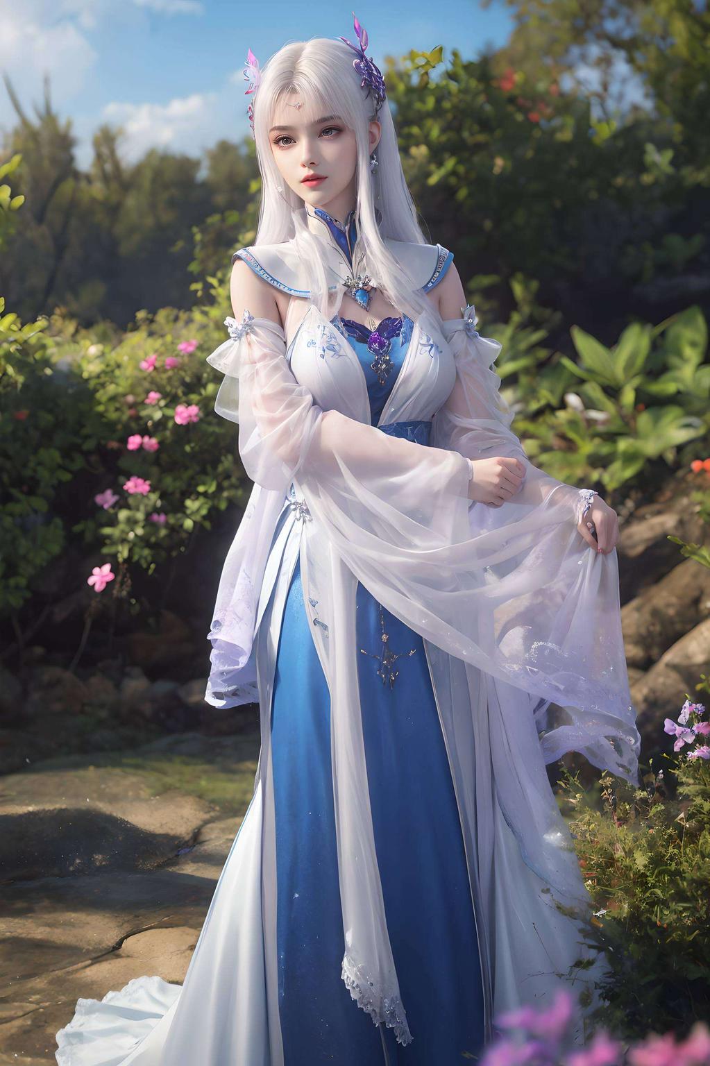 清新脱俗的仙子带你领略国漫之美！🌟高清画质