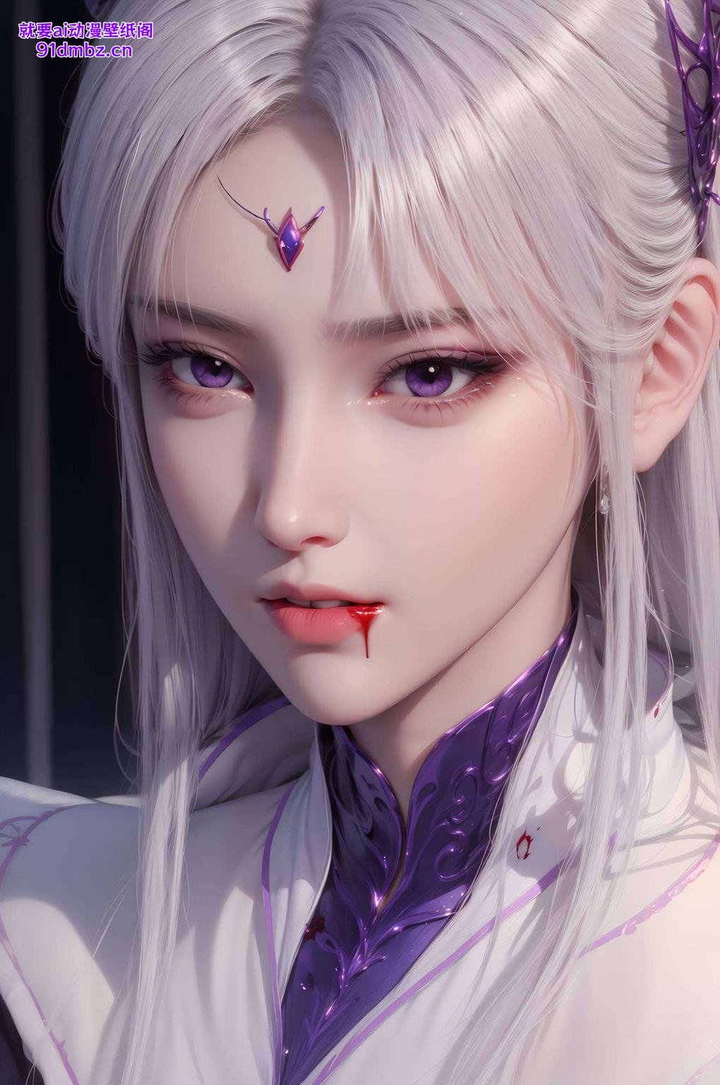 这款1920x1080的伤感壁纸图中