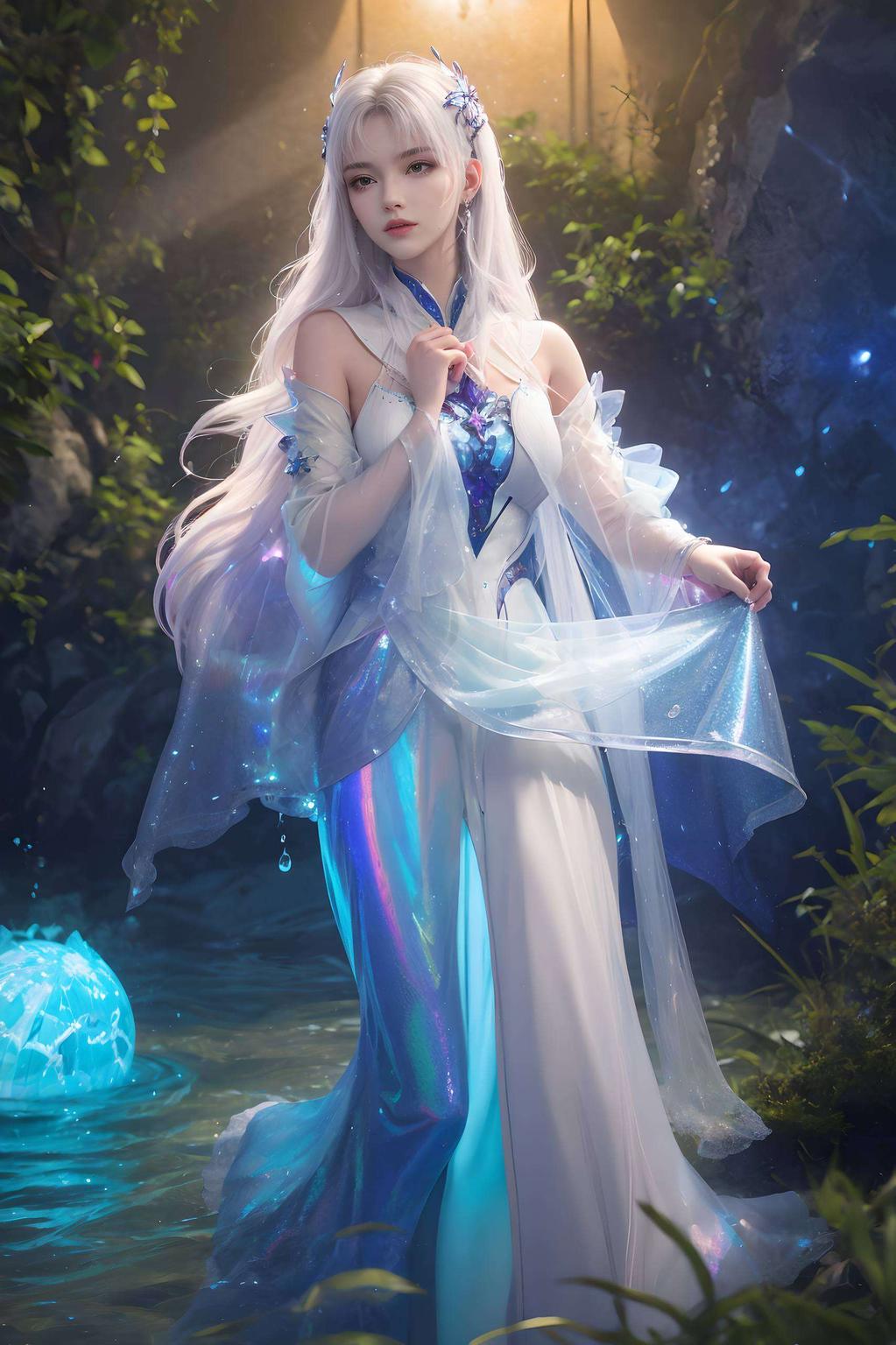 犹如置身神秘仙境这款紫色免费壁纸