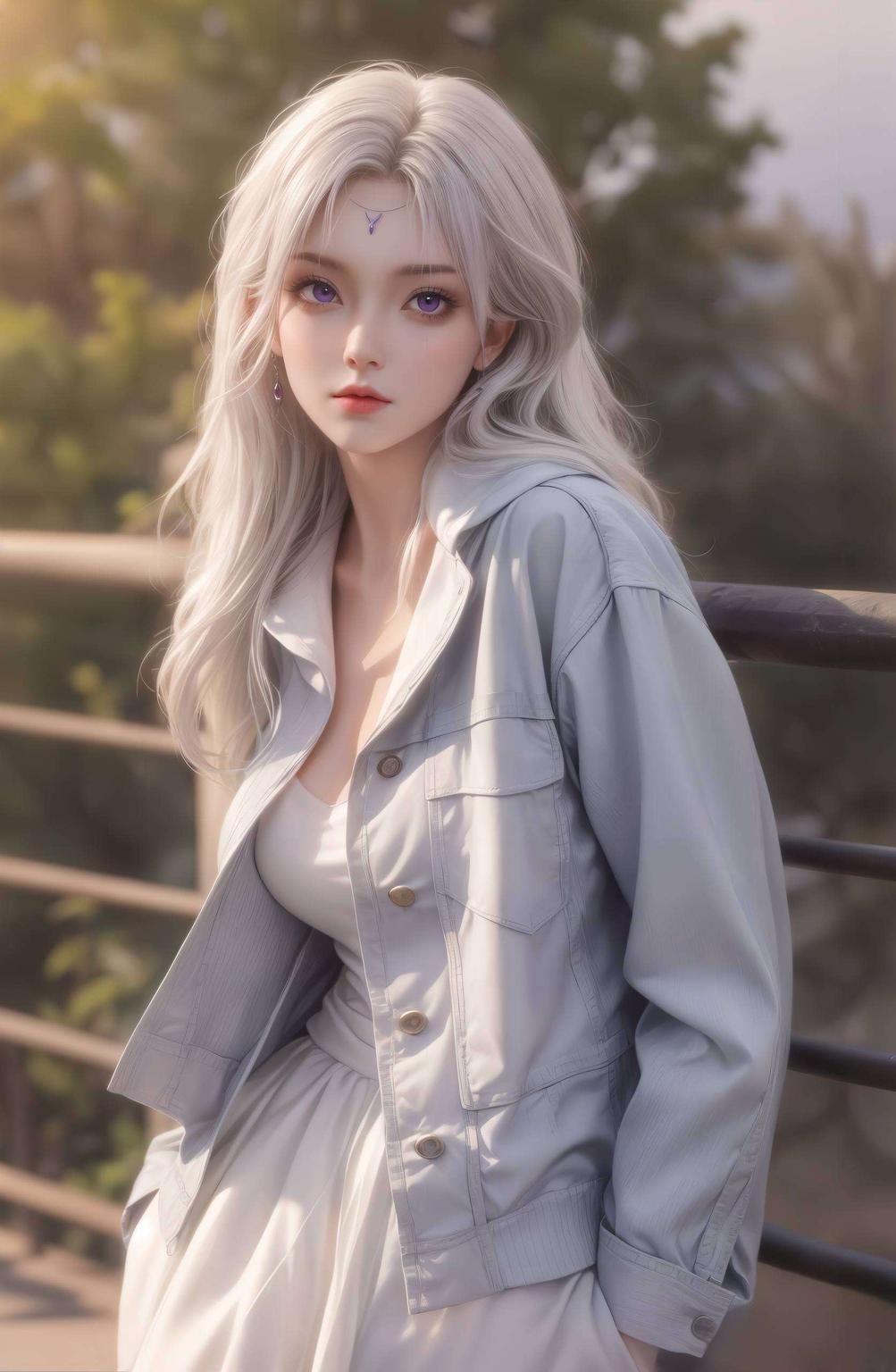 高清壁纸炫彩呈现小医仙白裙轻舞