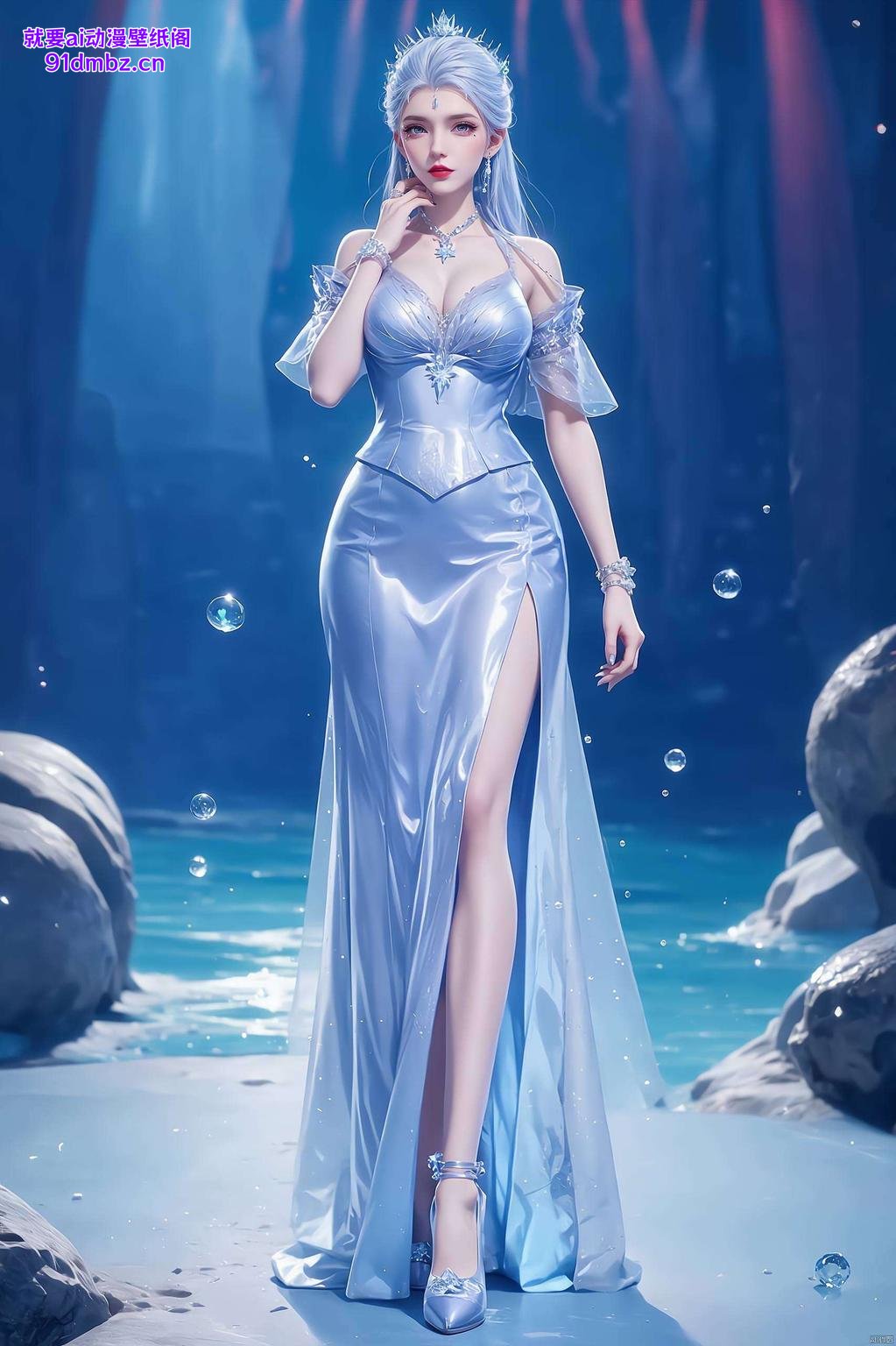 雪女翩翩舞让你的平板瞬间变身国漫仙境