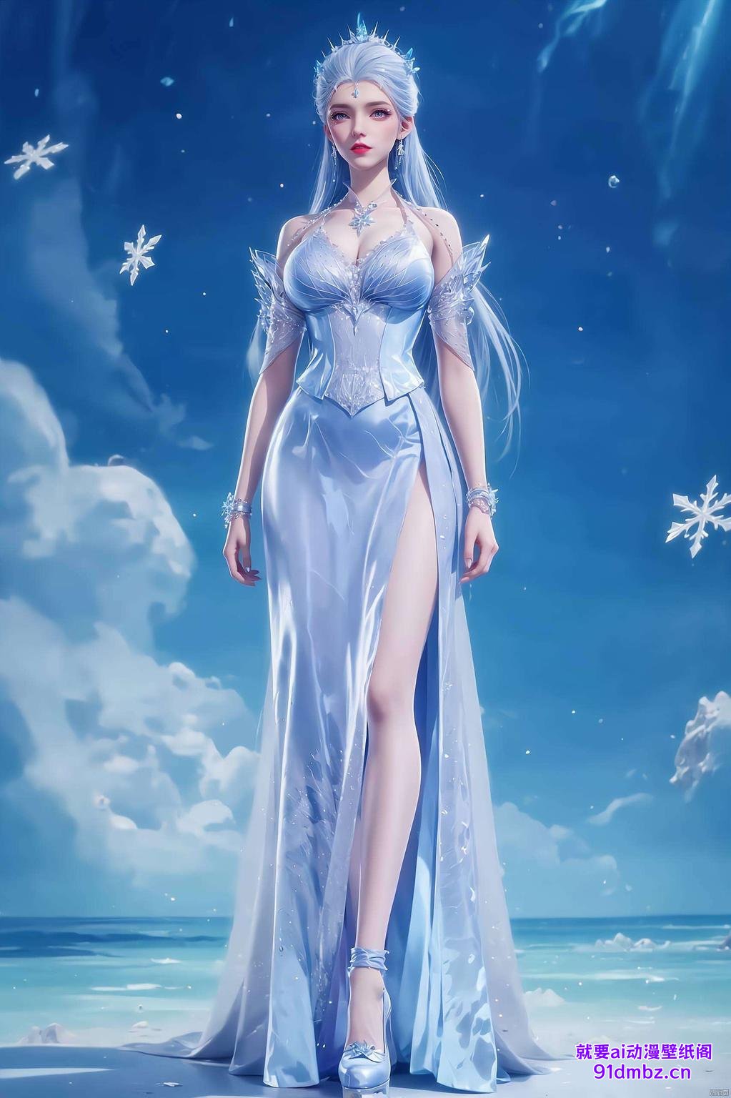 雪域风情电脑桌面上的视觉盛宴！