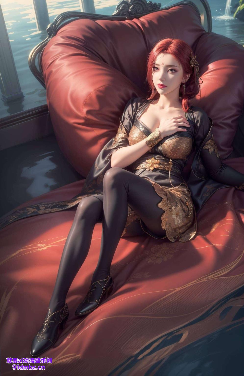 美艳动人一机在手