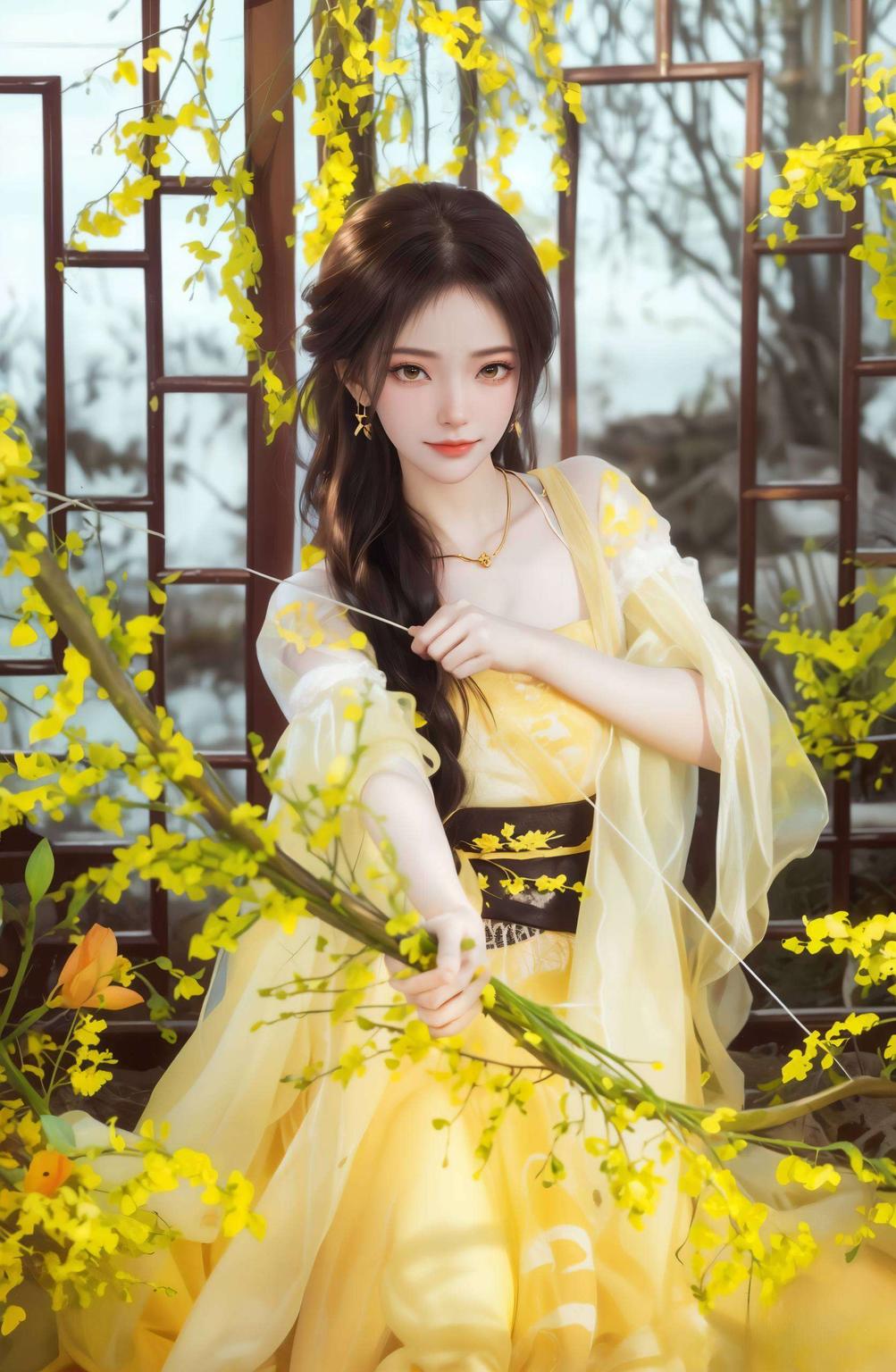 高清还原姚曦换头壁纸