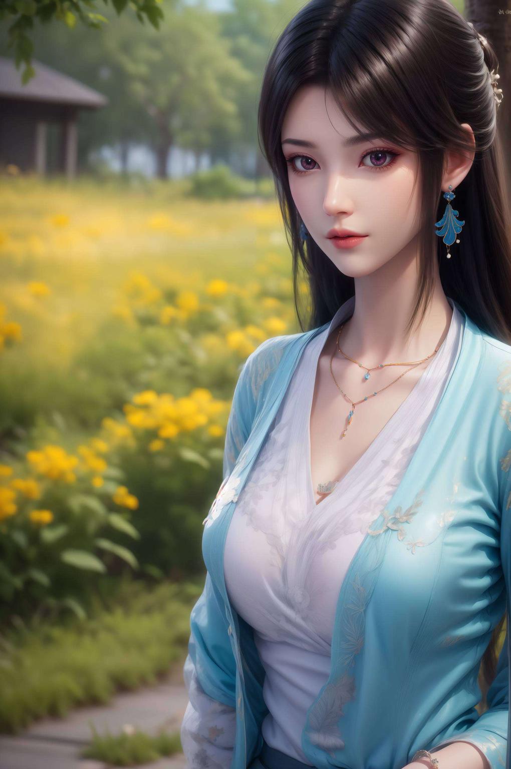 高清壁纸映夭夭动人心