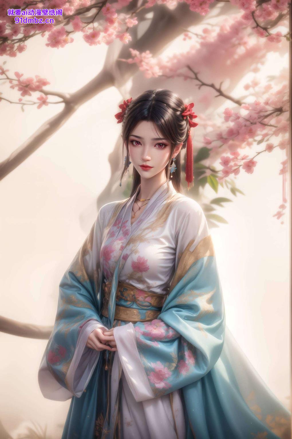 夭夭手绘风元尊壁纸点亮苹果桌面