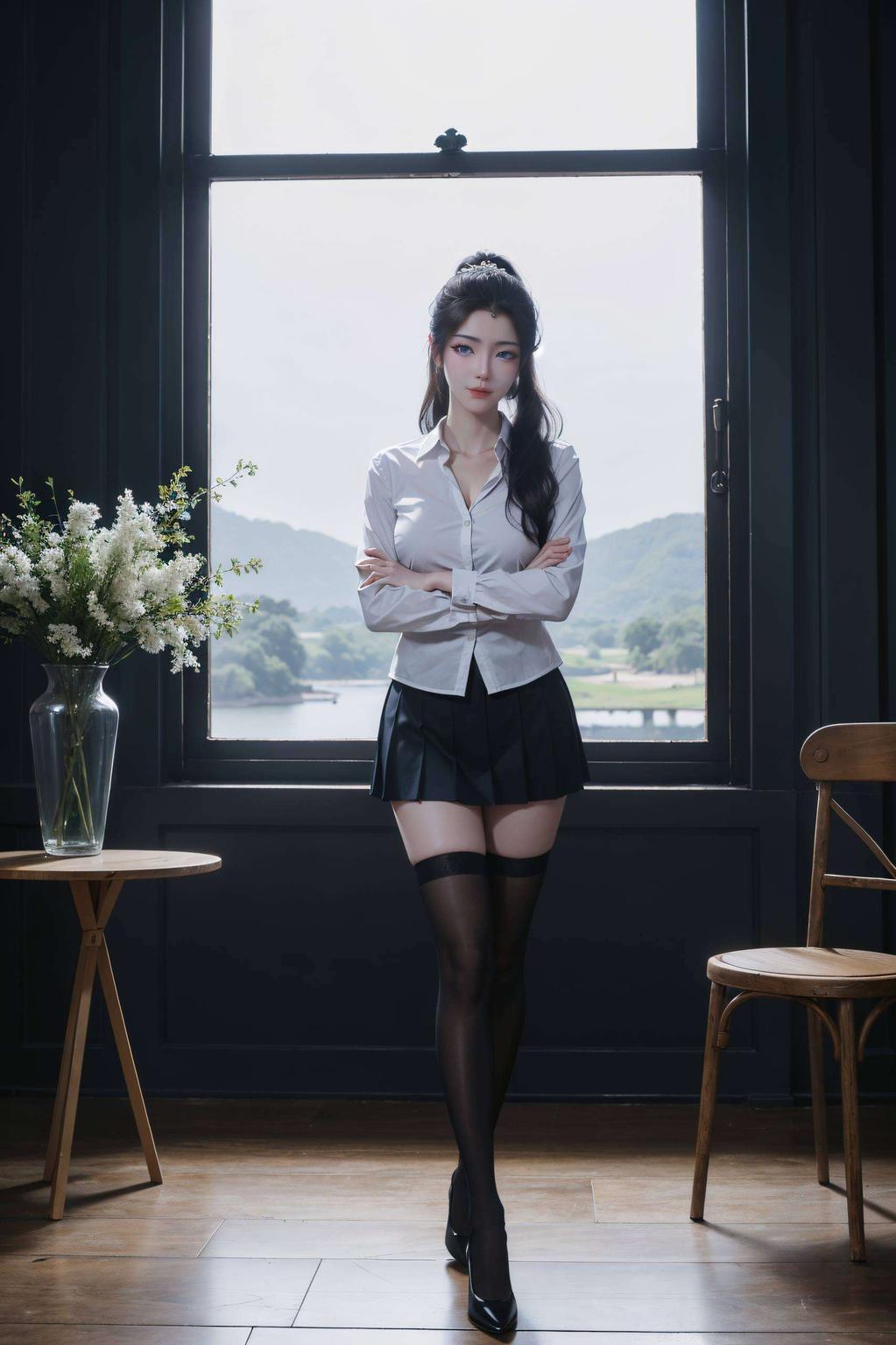 穿越时空邂逅二次元之美！阿瑶的动态身影