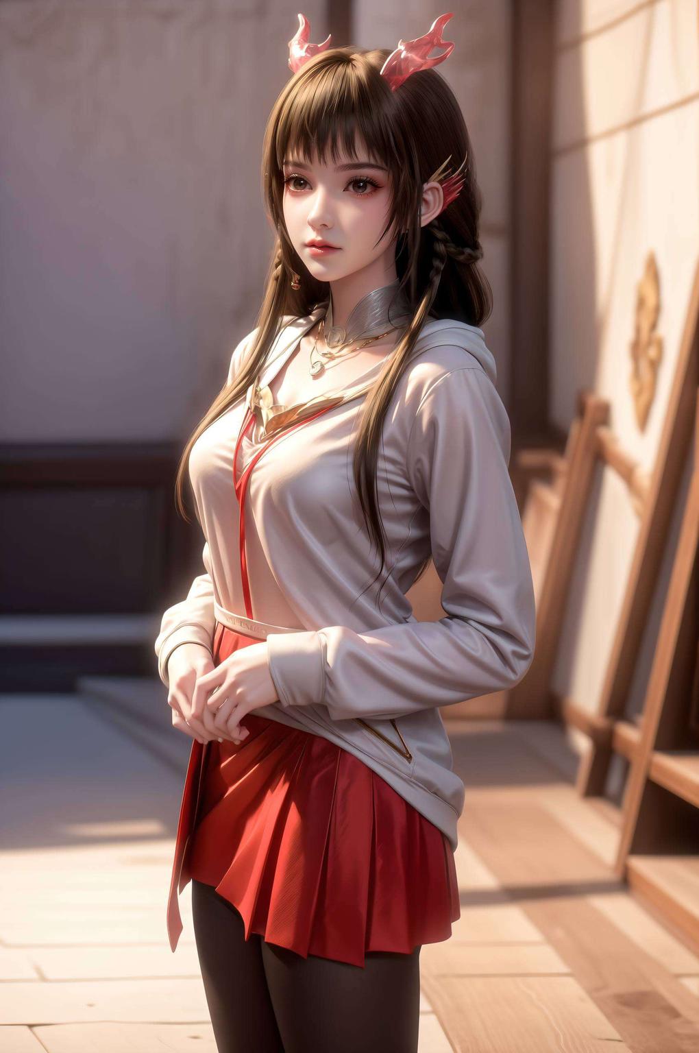 云落翩翩4K超清3D动漫美女壁纸