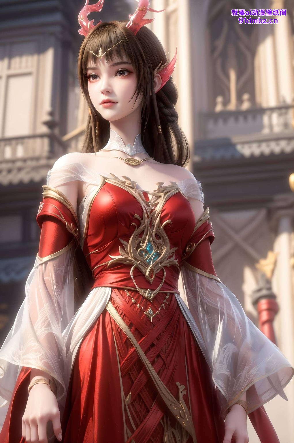 这款百炼成神云落AI电脑壁纸高清画质