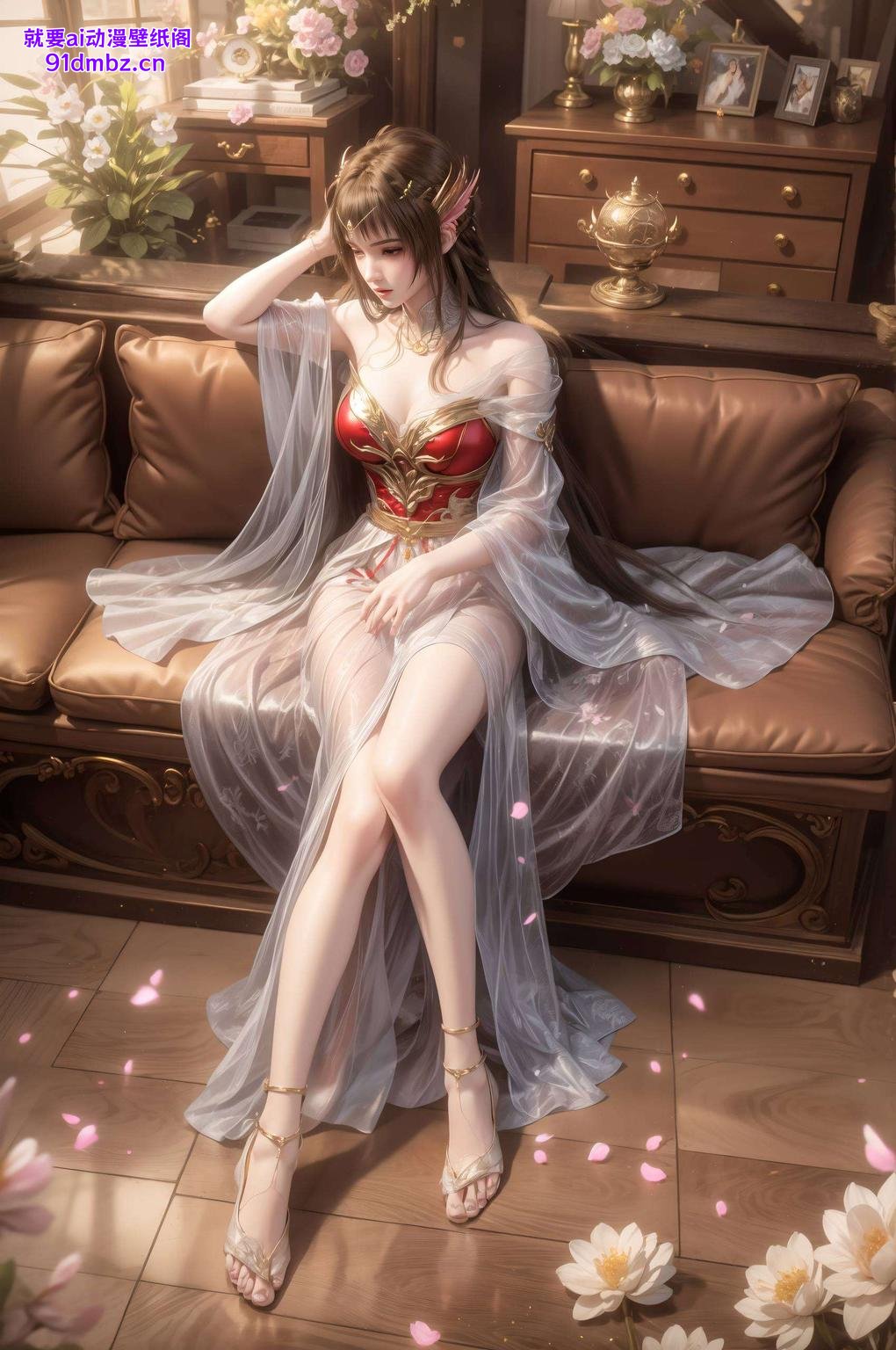 雪落云庭壁纸每一片雪花都仿佛在指尖跳跃