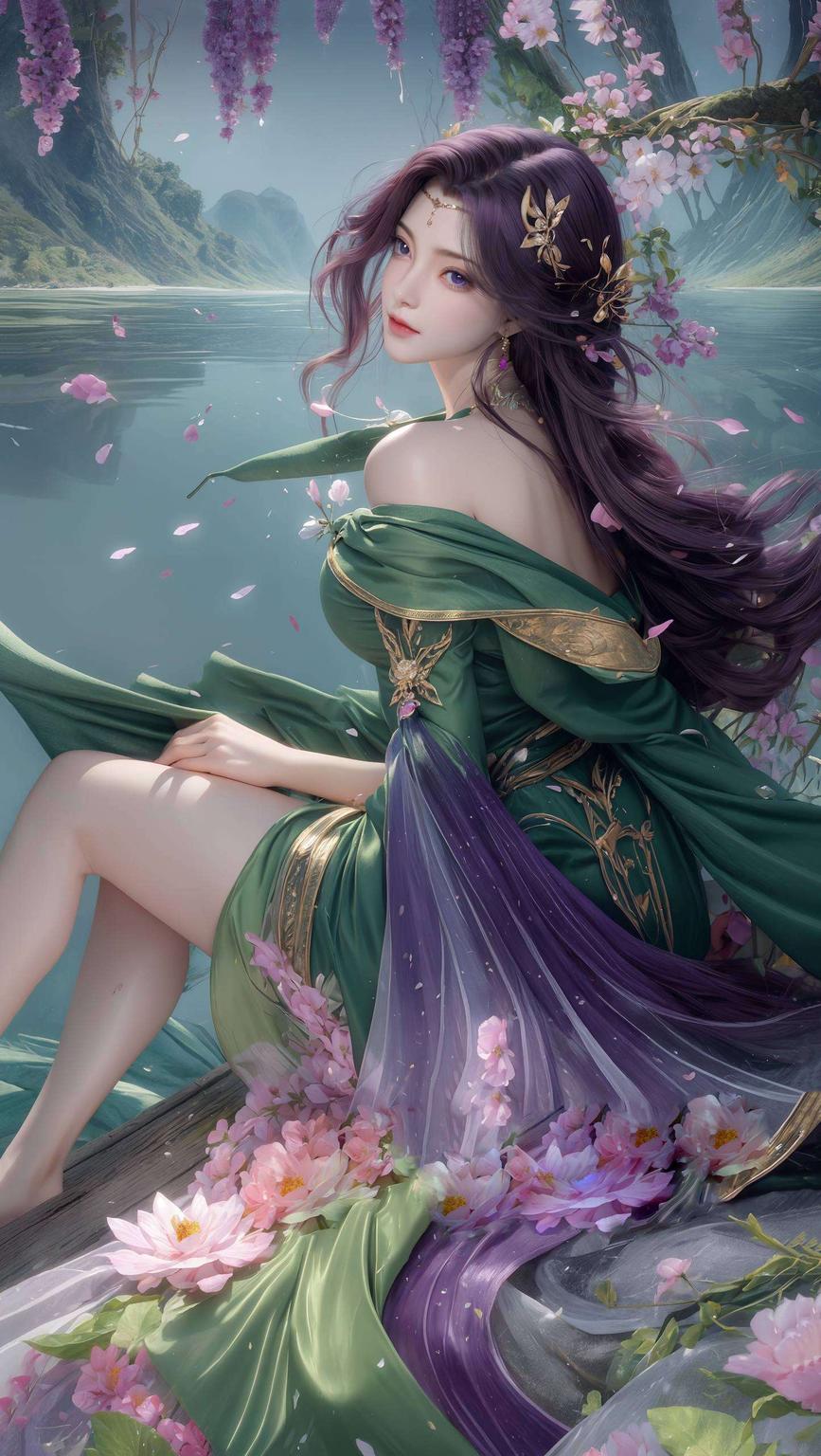 让这艺术壁纸点亮你的桌面云曦翩翩起舞