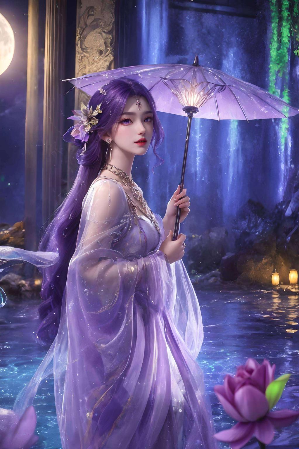 美轮美奂碧水映晴空