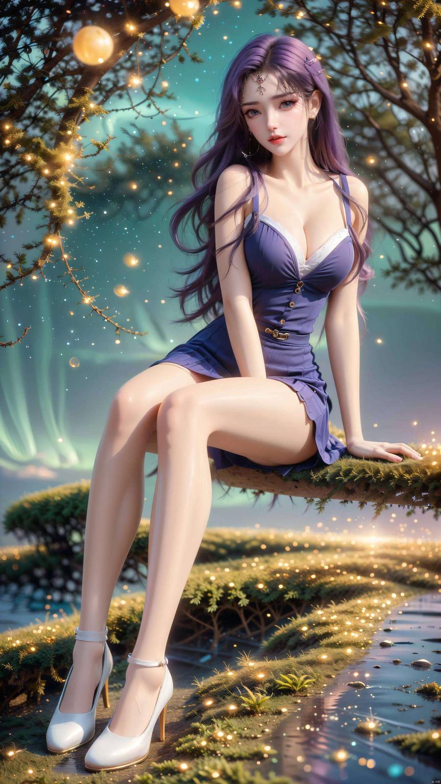 感受星空下的静谧细腻笔触绘梦幻