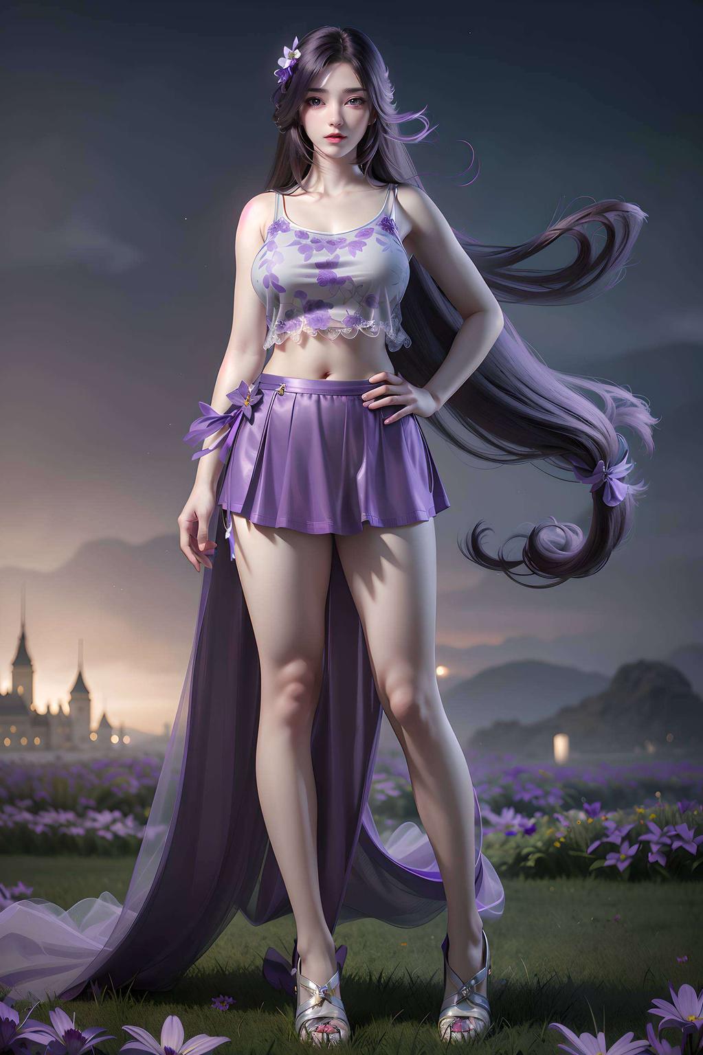 高清的云曦正脸壁纸图片简洁大方