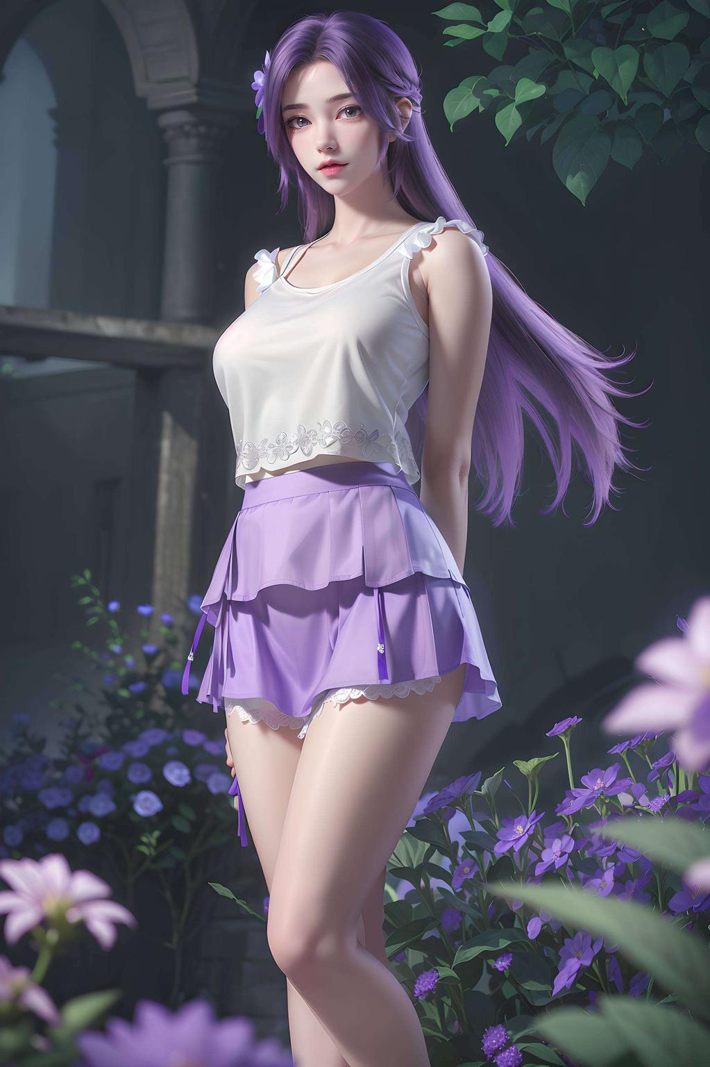 以云曦换装高清壁纸手机为主题清新风格