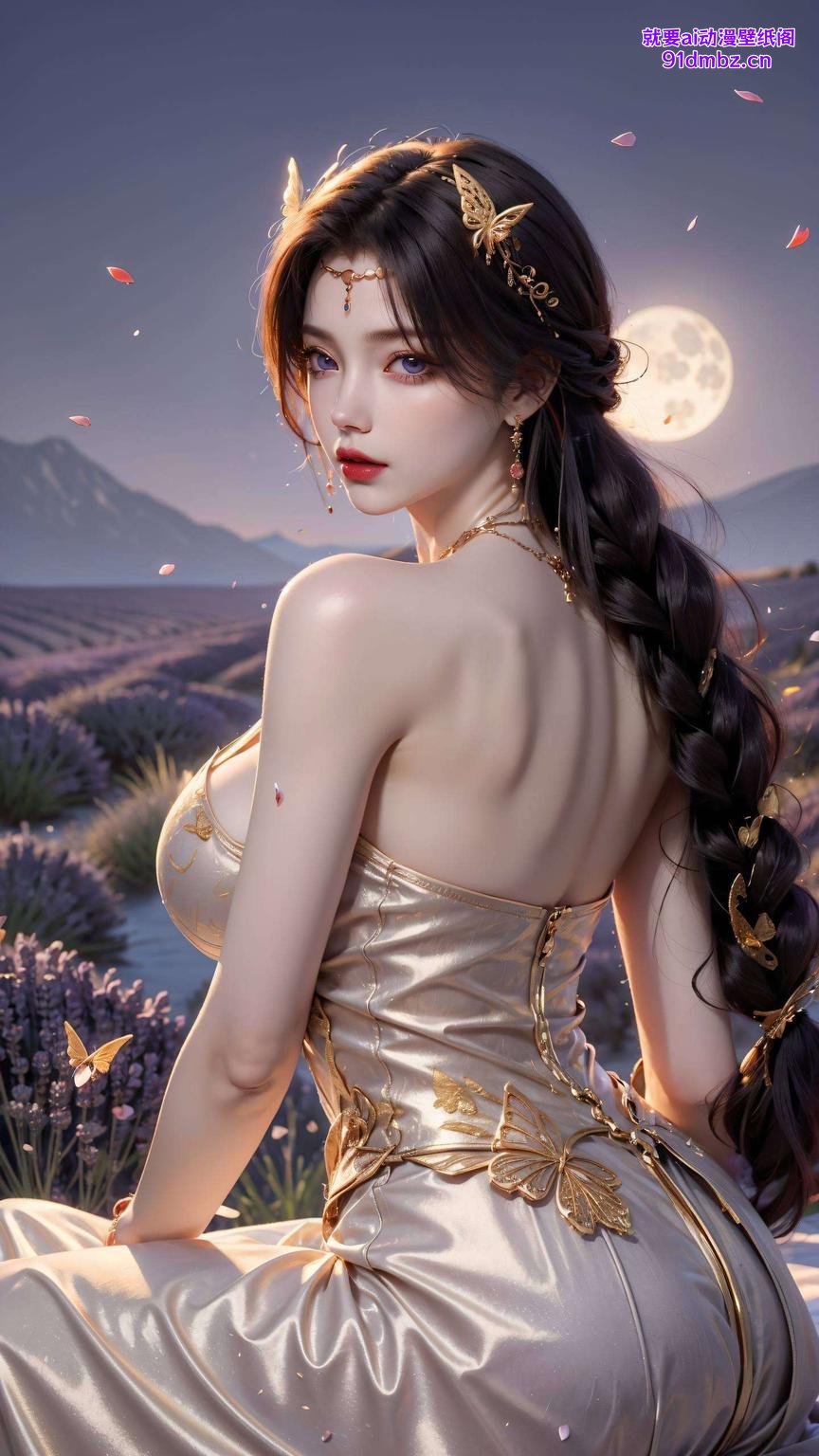 各位动漫迷们今天给大家带来一款超赞的电脑宽屏壁纸！神图壁纸《云曦半脸》