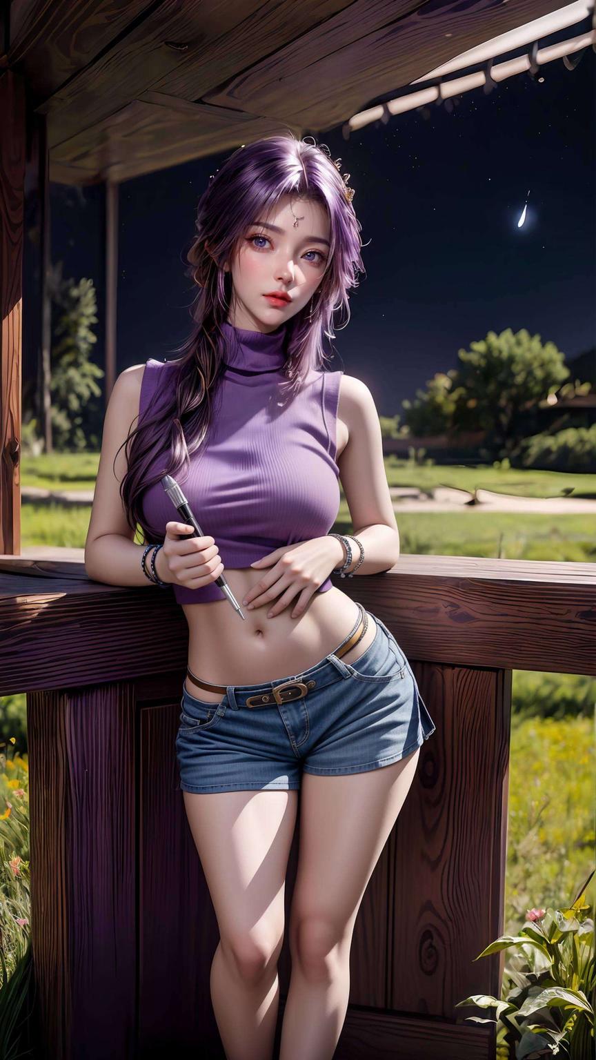 主角是咱们的人气角色云曦视觉盛宴