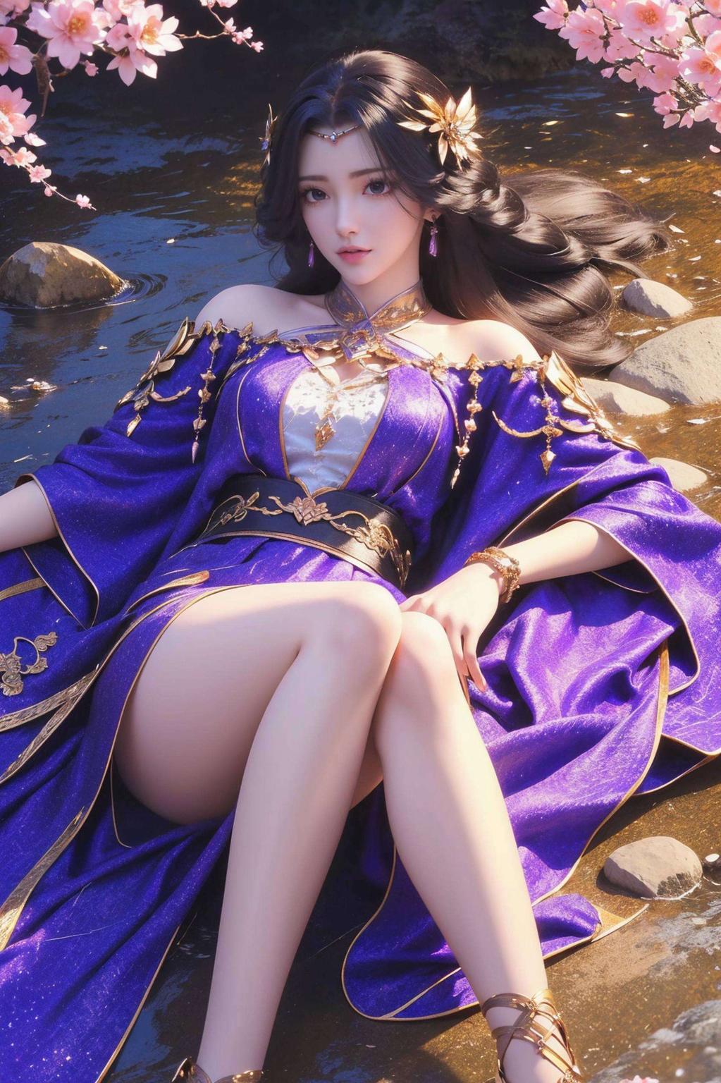 让你的手机瞬间变身时尚宠儿！”主角是咱们的云曦小可爱！瞧这手绘图片