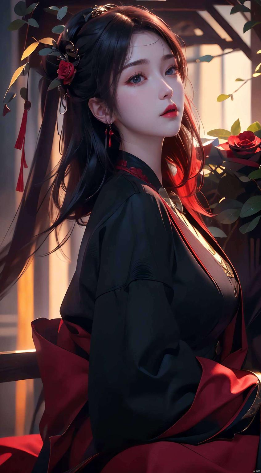 画面细腻如丝这款唯美精细的美杜莎云韵高清壁纸