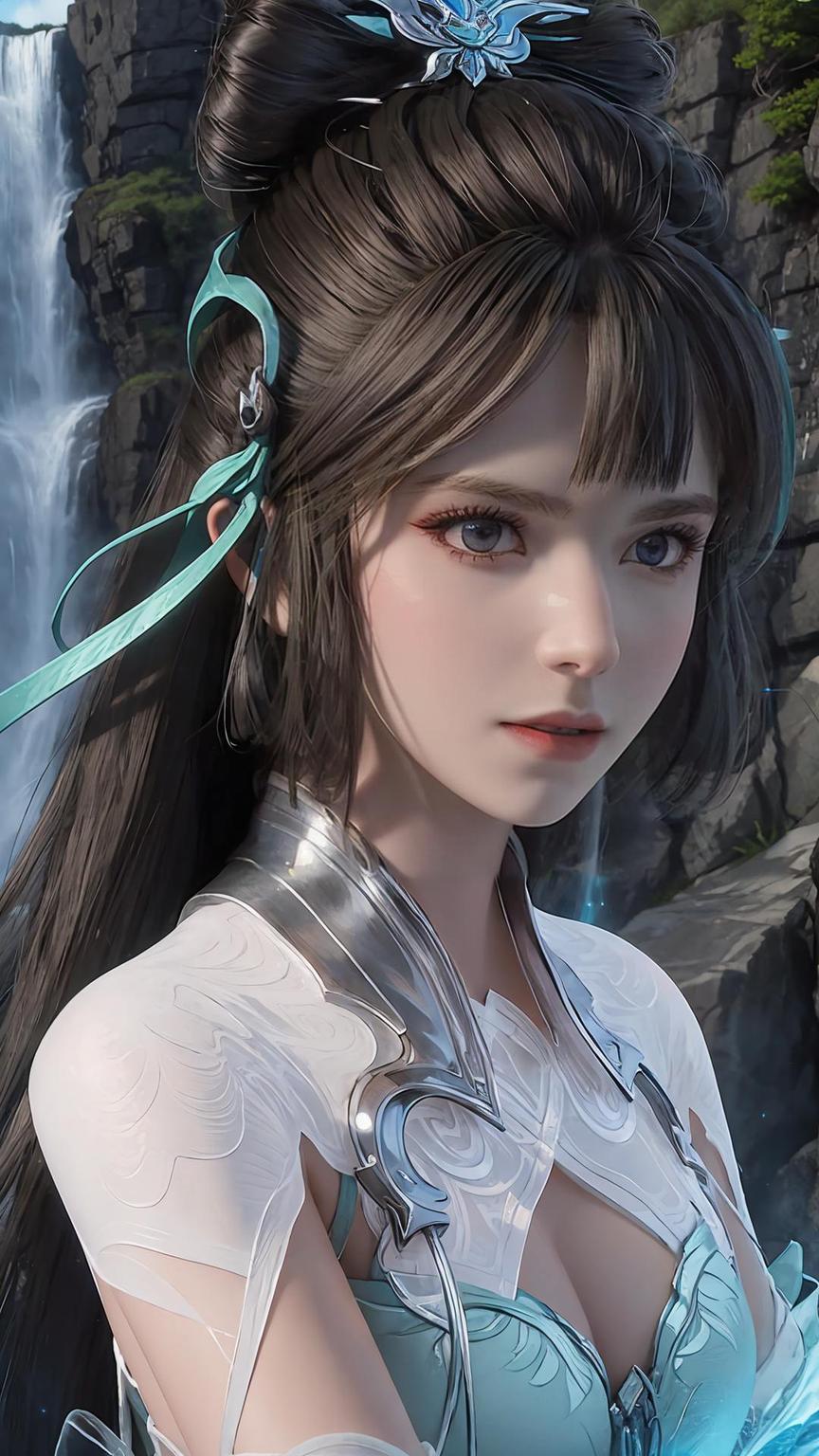 简直美爆了！快来用口令【雨紫陌】解锁你的电脑桌面吧！