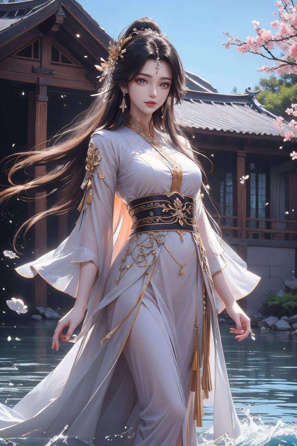 美到没朋友！高清流畅周紫虹全屏动态壁纸