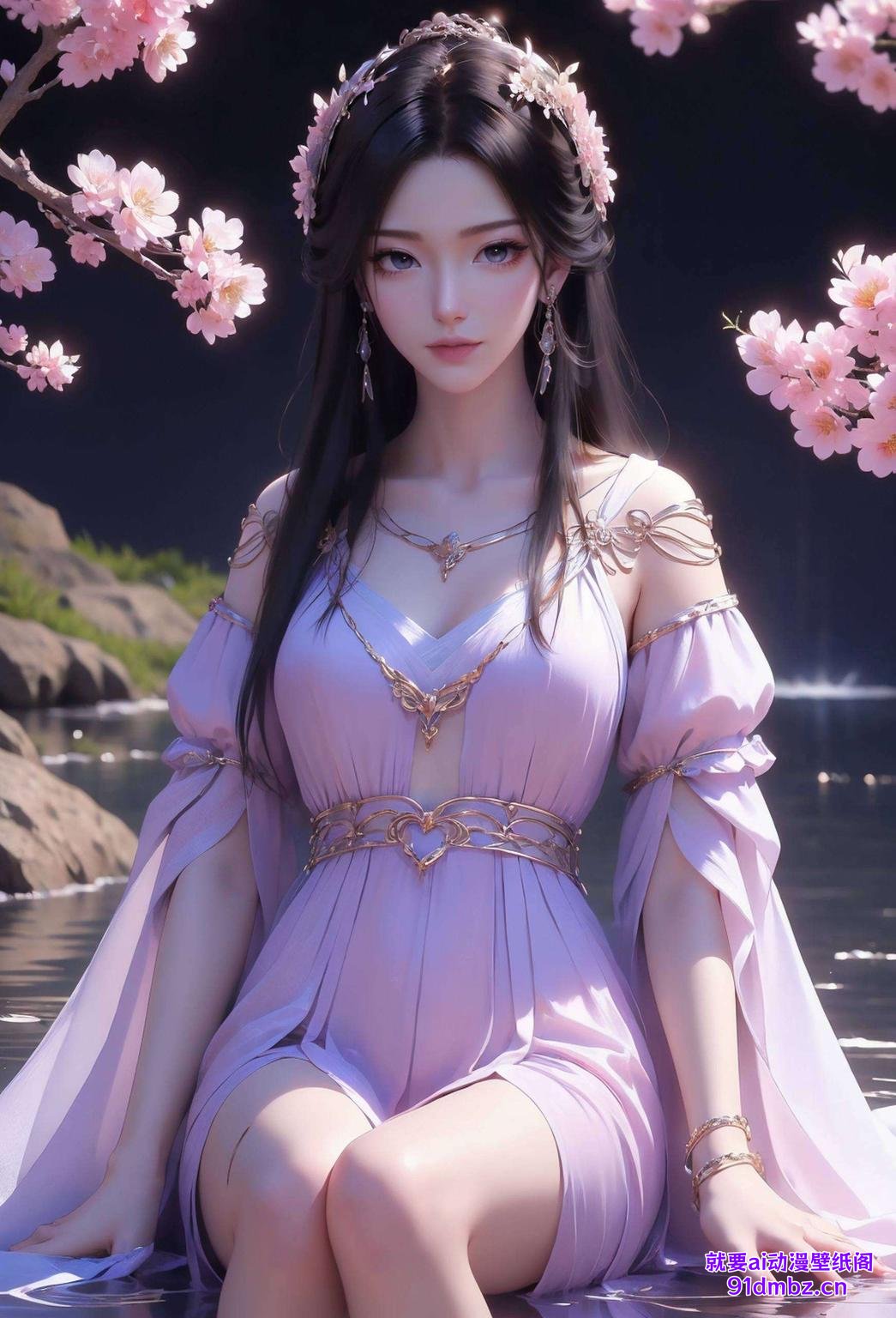 宛如紫色的精灵舞动在屏幕上完美像素