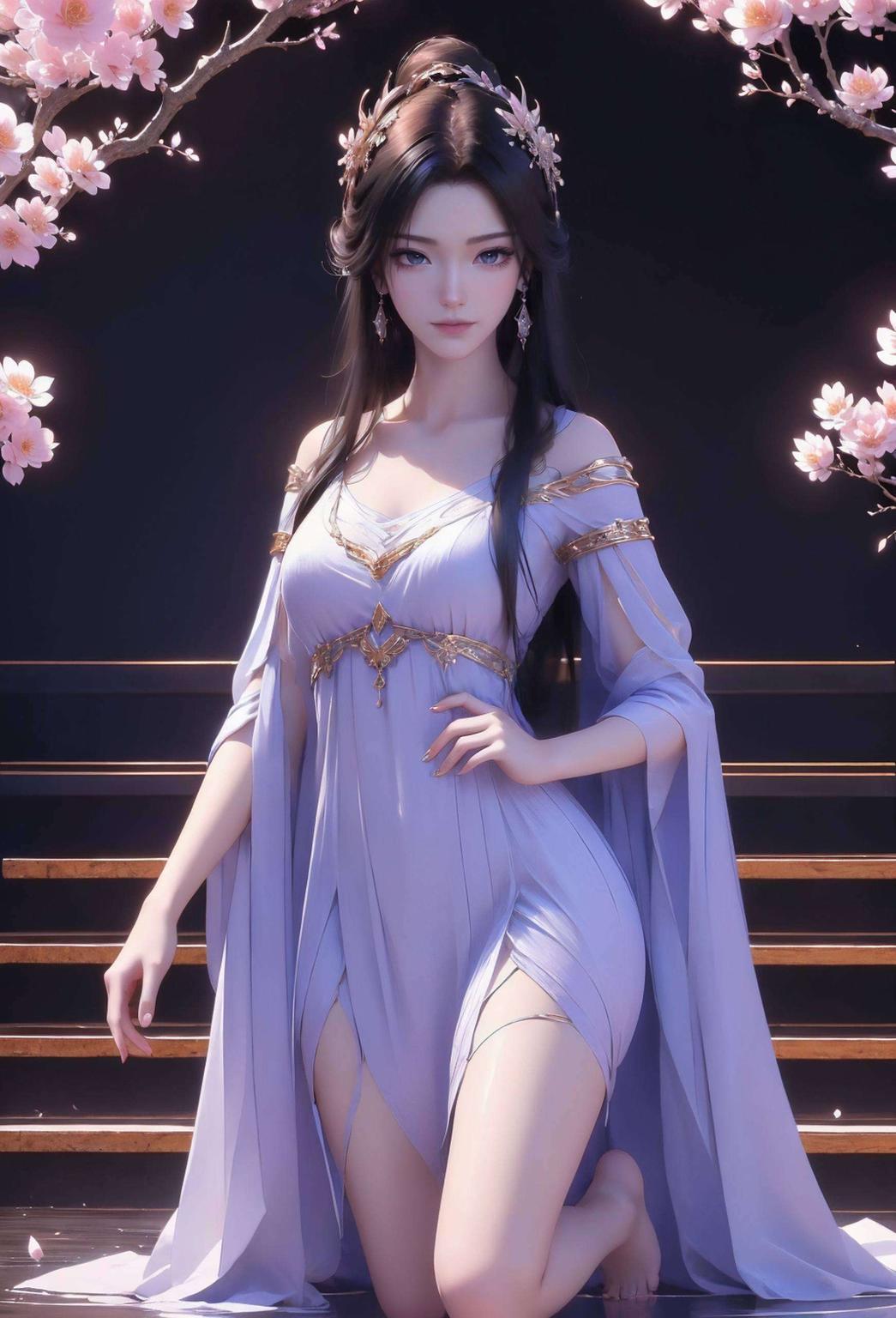 犹如置身梦幻世界带来超清全屏的动漫紫灵