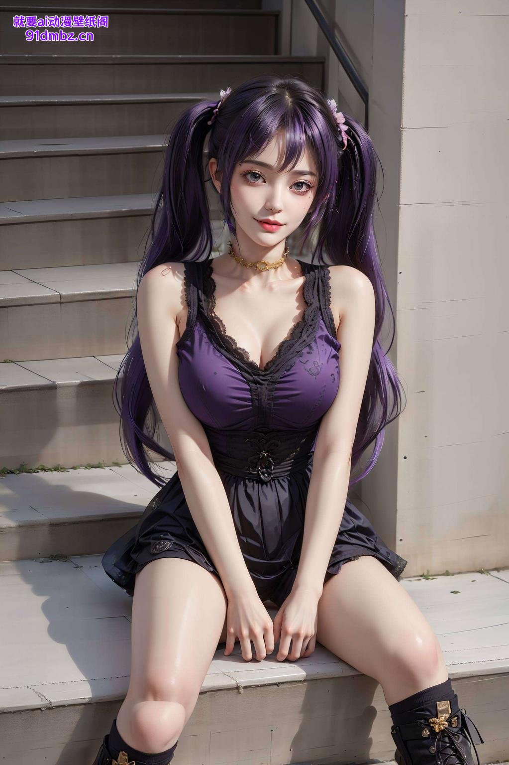 主角是我们的美少女紫妍！高清新建模色彩斑斓