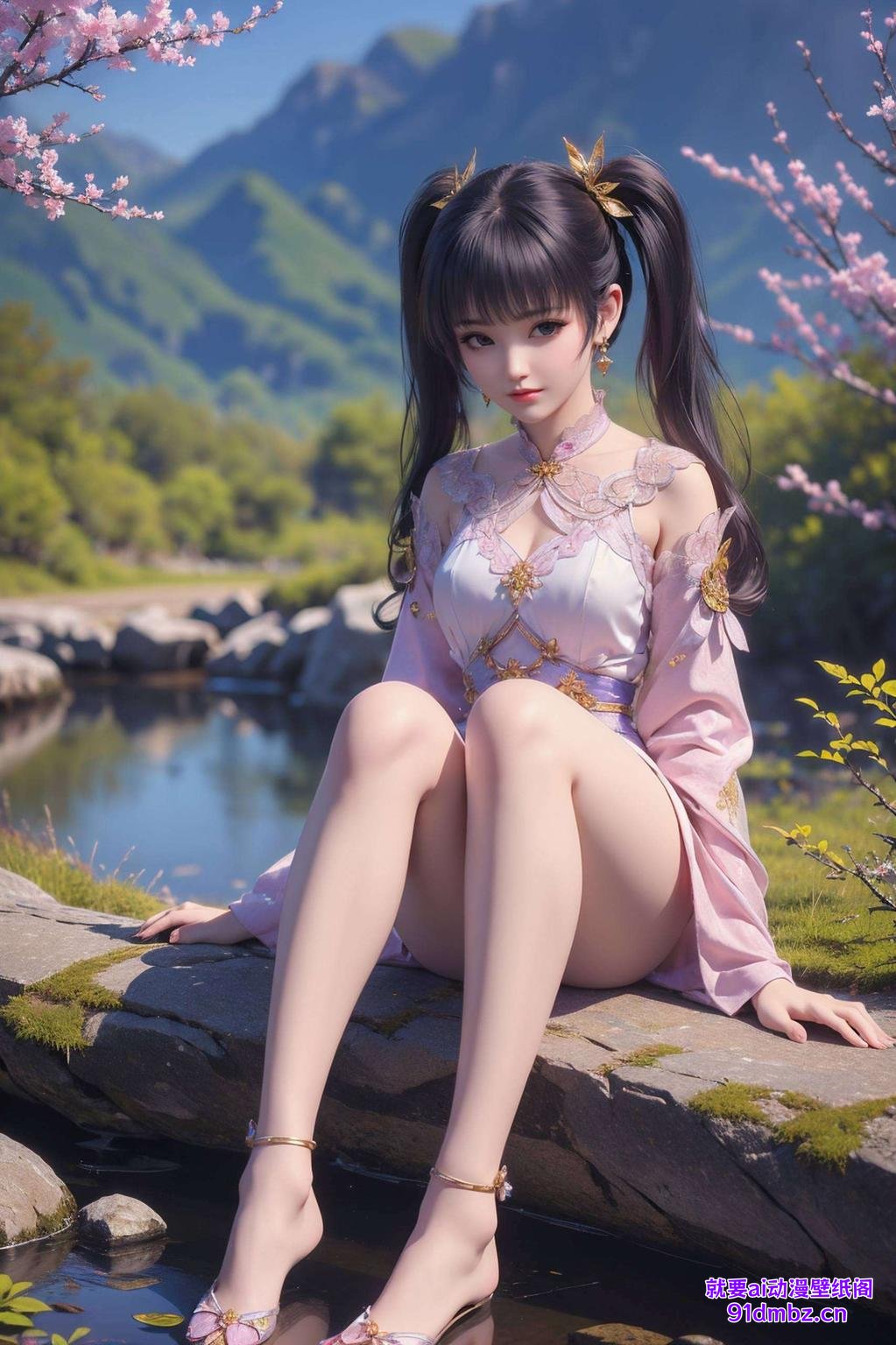 今天给大家带来一款超美的抖音紫妍壁纸